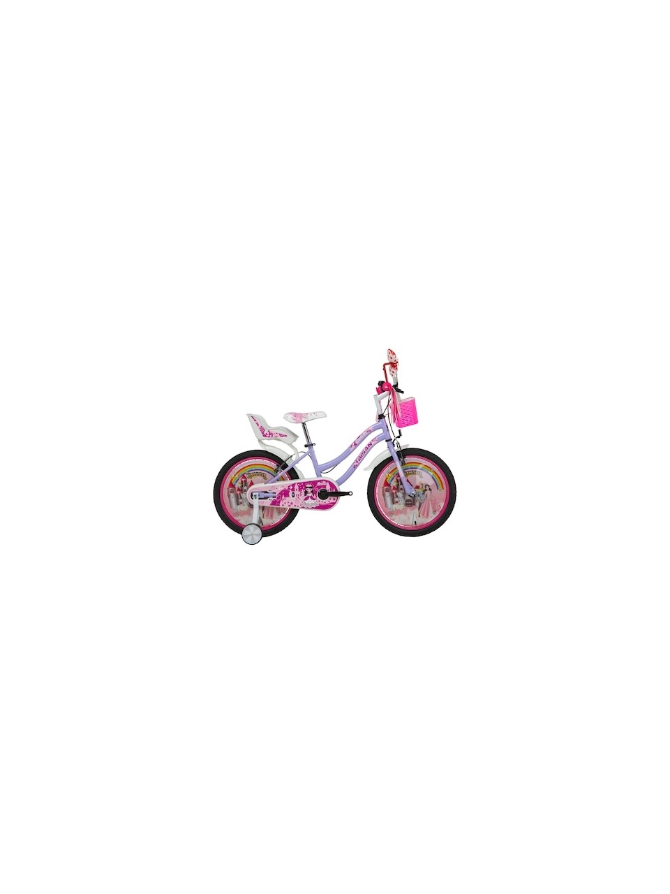 Bisan QUEEN-24 30 CM 20" METALİK LİLA PEMBE 1x1 VİTES