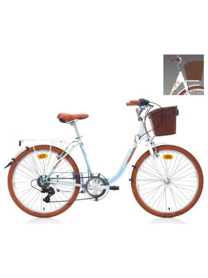 Carraro Juliana 24 24 Jant 33 Cm Kadro 7 Vites Beyaz Rengi Çocuk Bisikleti
