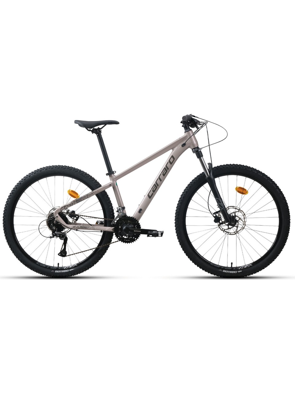 Carraro Crx 924 E.Dag 29 Jant 48 Cm Kadro 24 Vites Gri Rengi Dağ Bisikleti